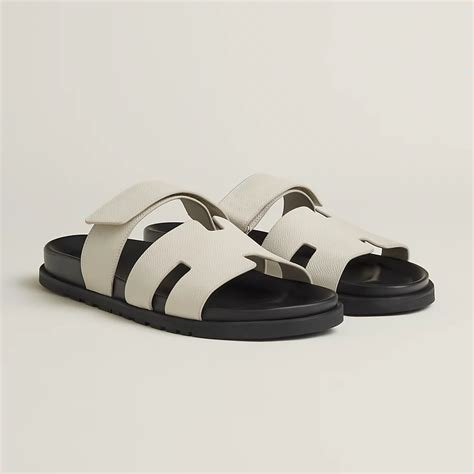 hermes chypre sandals white|hermes chypre sandals suede.